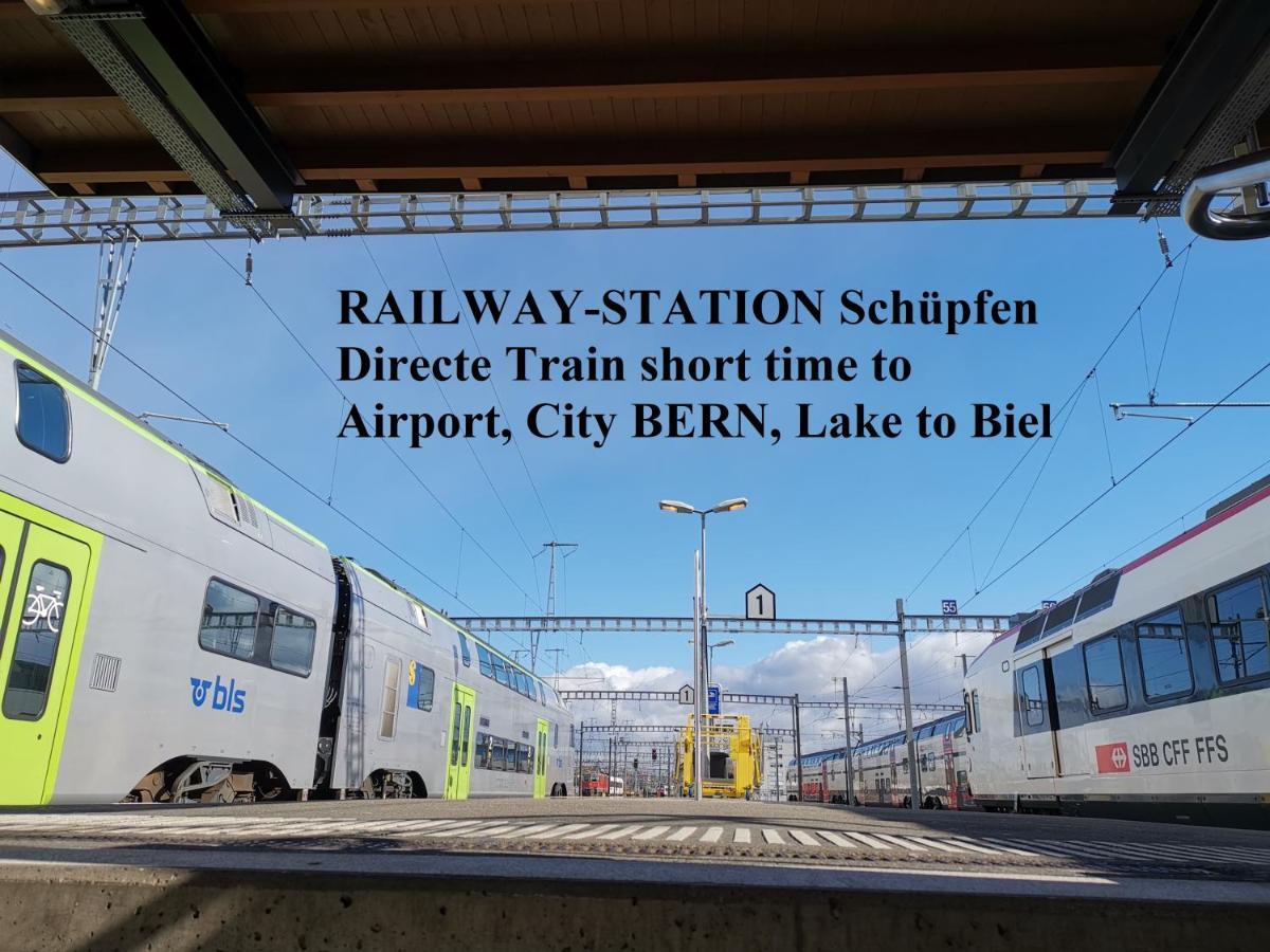 Boutique Hotel Bs16 Before Bern City Parking Gratis Schüpfen Exteriér fotografie